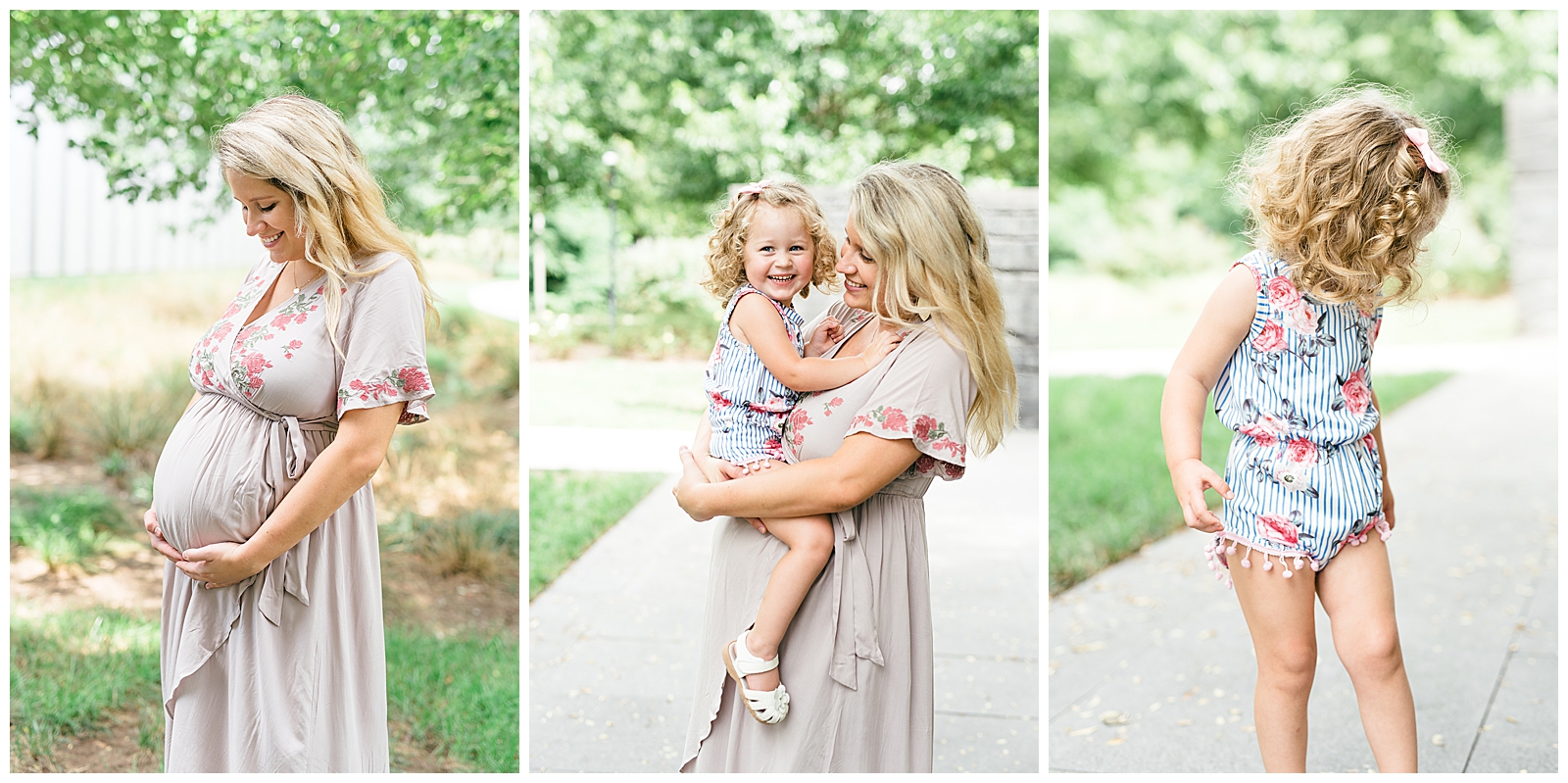Beautiful Family Maternity Photos with Toddler